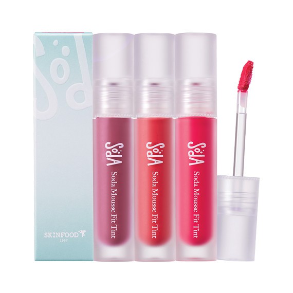 Son Tint Skinfood Soda Mousse Fit Tint (5 màu)