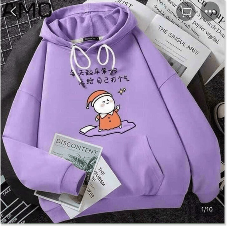 ÁO KHOÁC HOODIES NỮ NHIỀU MÀU XINH XẮN,THIẾT KẾ HỌA TIẾT SINH ĐỘNG THỜI TRANG MỚI KME