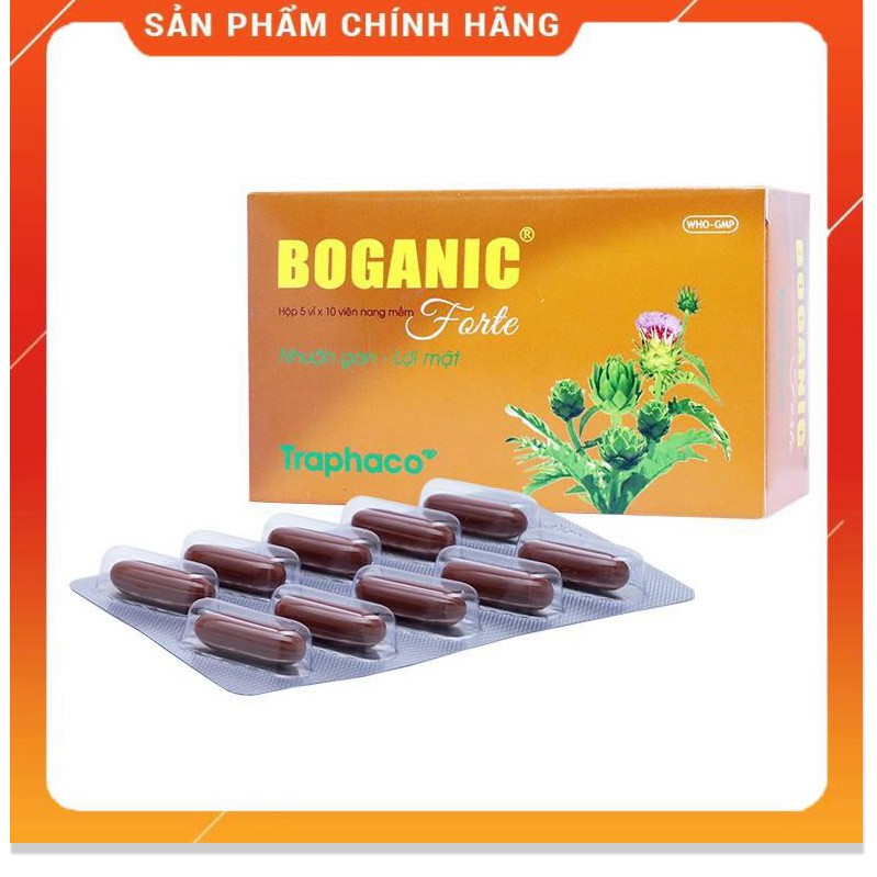 Giải độc gan BOGANIC Forte 50 viên nang mềm