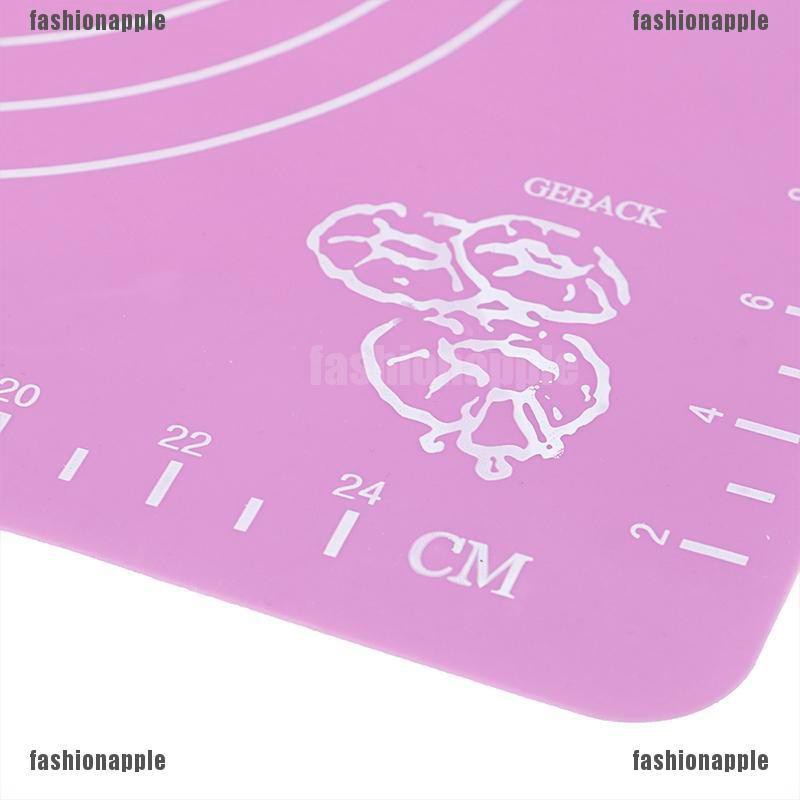 Thảm Silicone Nhào Bột Làm Bánh Không Dính Tiện Dụng