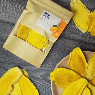 Xoài sấy dẻo 500g, món ăn vặt thời thượng, mềm, dẻo