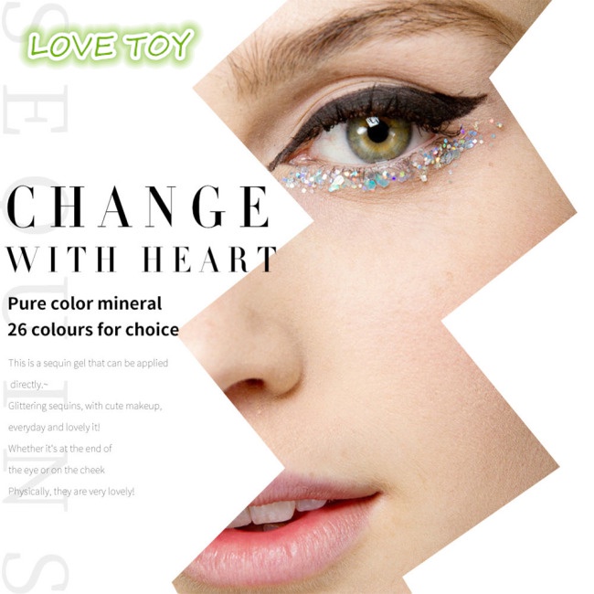 [Hàng mới về] Nhũ kim tuyến lấp lánh trang điểm mắt
 | BigBuy360 - bigbuy360.vn