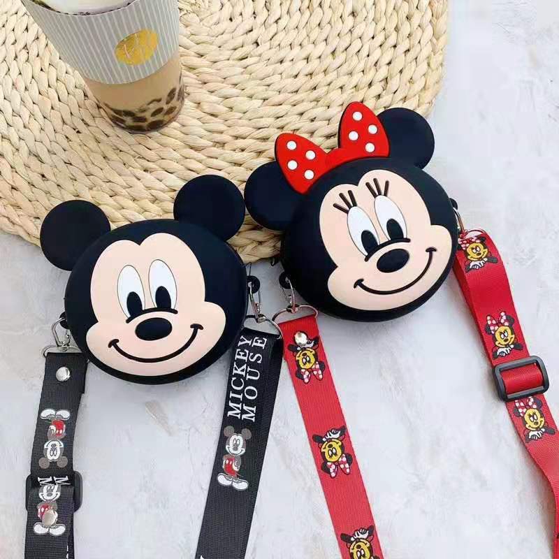 Ví silicon đựng tiền xu hình Mickey Minnie dễ thương | BigBuy360 - bigbuy360.vn