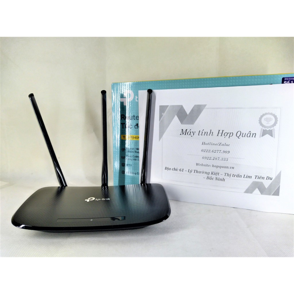 Wifi 3 Râu TpLink TL-WR940N chuẩn N 450Mpbs
