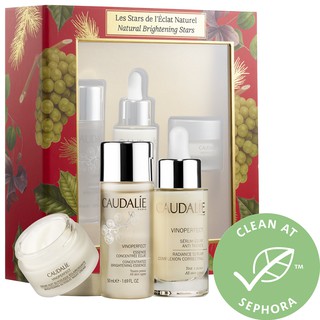 Set serum giảm thâm nám Caudalie Vinoperfect - Bộ 3 serum giảm nám, tàn nhang, trắng sáng da