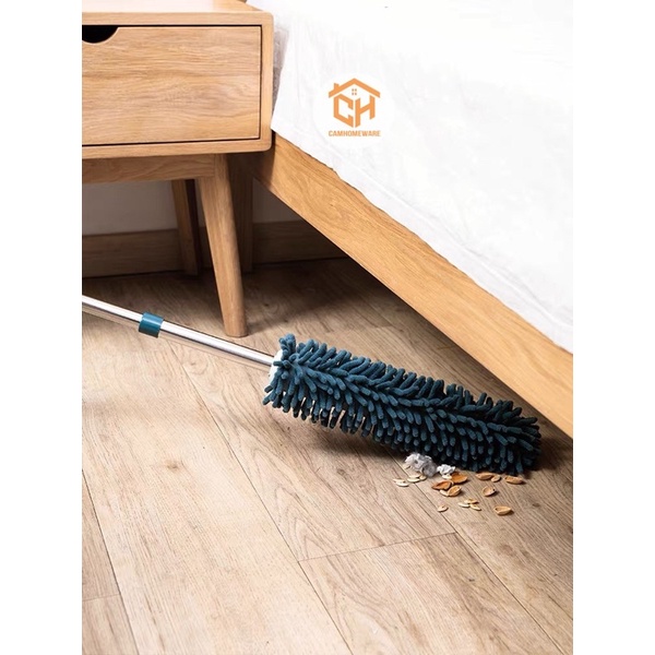 Chổi Lau Bụi Đa Năng Cán Có Thể Kéo Dài-Chổi Phất Trần San Hô