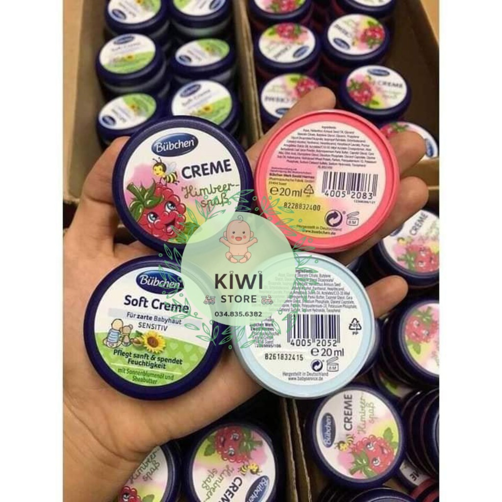 Kem dưỡng chống khô nẻ Bubchen Creme 20ml Đức