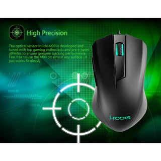 Chuột i-Rocks M09 Plus RGB