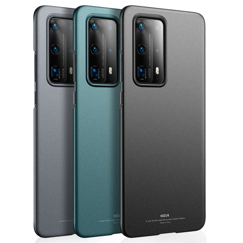 Ốp Điện Thoại Msvii Siêu Mỏng Mặt Nhám Bảo Vệ Toàn Diện Cho Huawei P40 / Huawei P40 Pro / Huawei P40 Pro Plus