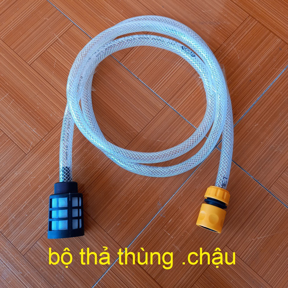 Bộ dây hút nước đầu vào máy rửa xe cao áp gia đình