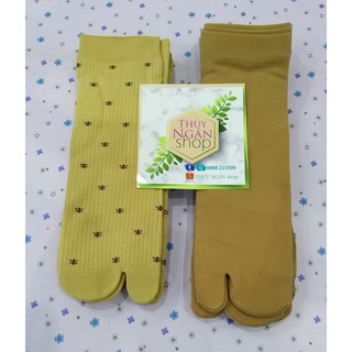 Combo 2 đôi VỚ DA XỎ NGÓN _ Chất dày đi nắng,giữ ấm chân