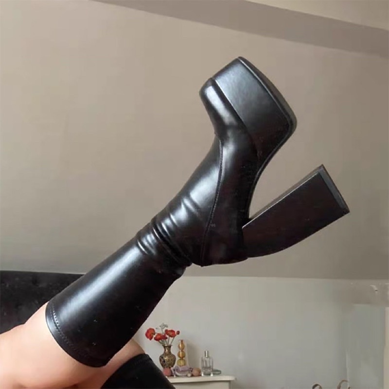 (HÀNG ORDER) BỐT ĐÙI B195 ĐẾ CAO 9CM | BigBuy360 - bigbuy360.vn