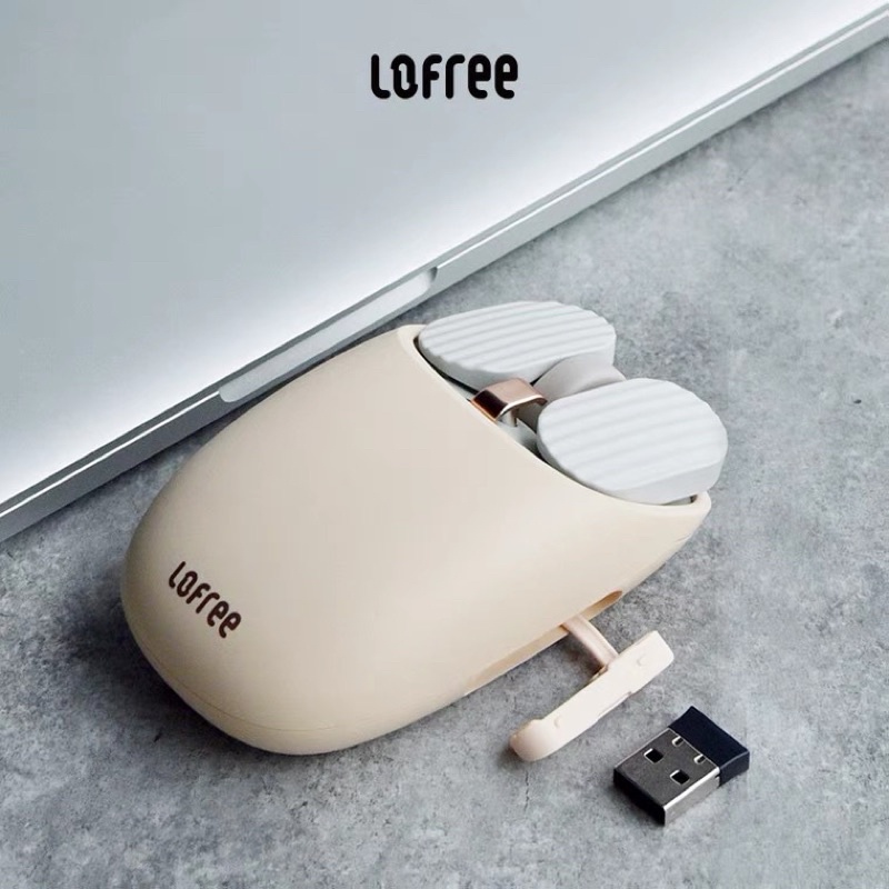 Chuột bluetooth không dây Lofree Milk tea