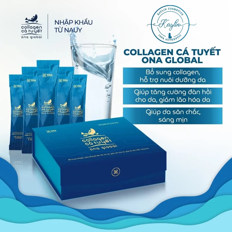 Mua 3 tặng 1 - Collagen Cá Tuyết Ona Global Nhập Khẩu Chính Hãng Từ Na Uy - PQ38