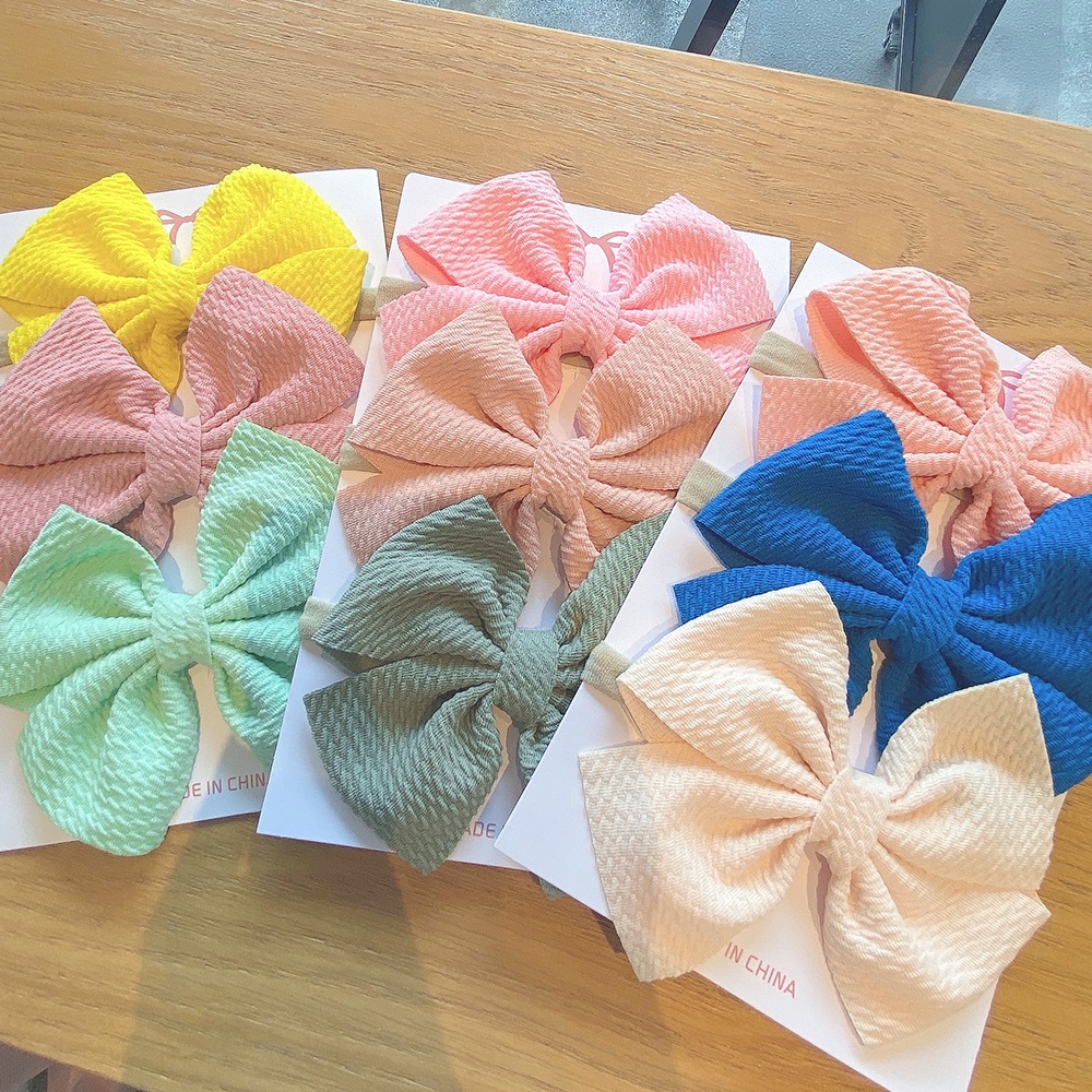 Set 3 băng đô KIDSBOWS nơ dễ thương thời trang dành cho bé gái