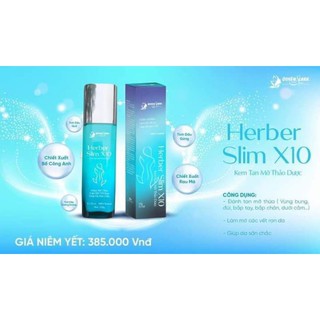 Kem tan mỡ herber slim x10 quyên lara