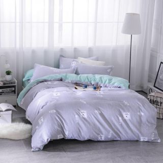 Bộ chăn ga gối đũi nhập khẩu chat để chọn mẫu