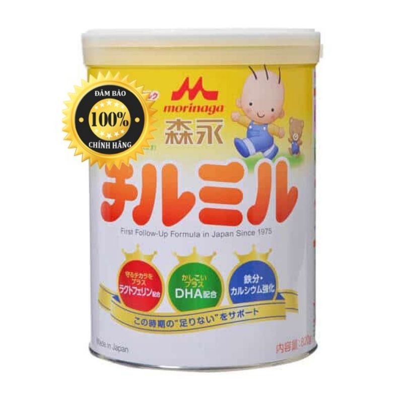 Sữa MORINAGA số 9( 1-3 tuổi) hộp 820g
