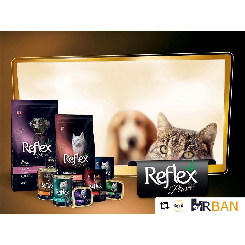 [Mã PET50K giảm Giảm 10% - Tối đa 50K đơn từ 250K] 𝗨𝗿𝗯𝗮𝗻_𝗥𝗲𝗳𝗹𝗲𝘅 𝗣𝗹𝘂𝘀_Hạt thức ăn cho mèo mọi lứa tuổi