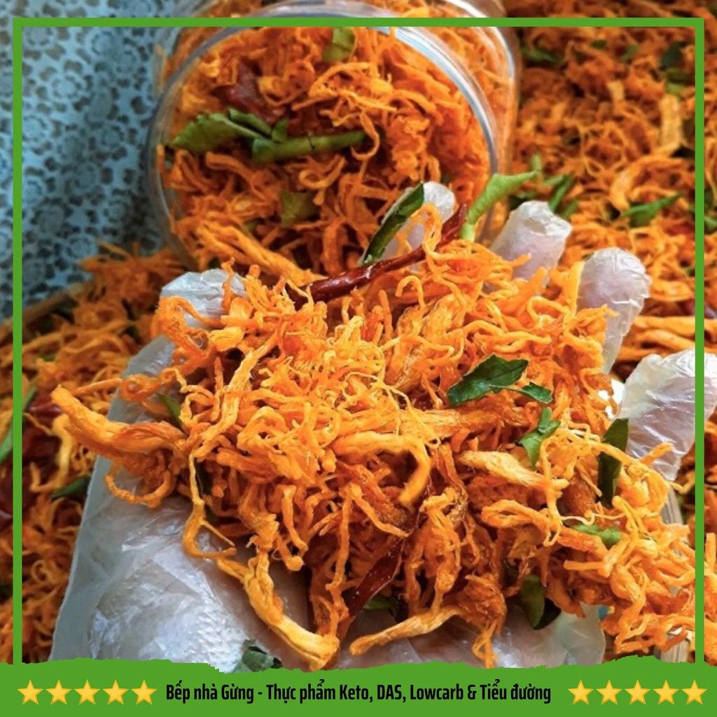  1kg Gà khô lá chanh - For Keto, DAS, Lowcarb, Eatclean & Tiểu đường | BigBuy360 - bigbuy360.vn