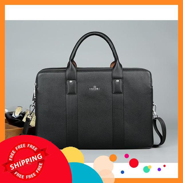 [Bảo hành 10 năm] HÀNG NHẬP Cặp văn phòng DA CAO CẤP ĐỰNG LAPTOP 16 INCH (Loại 1)