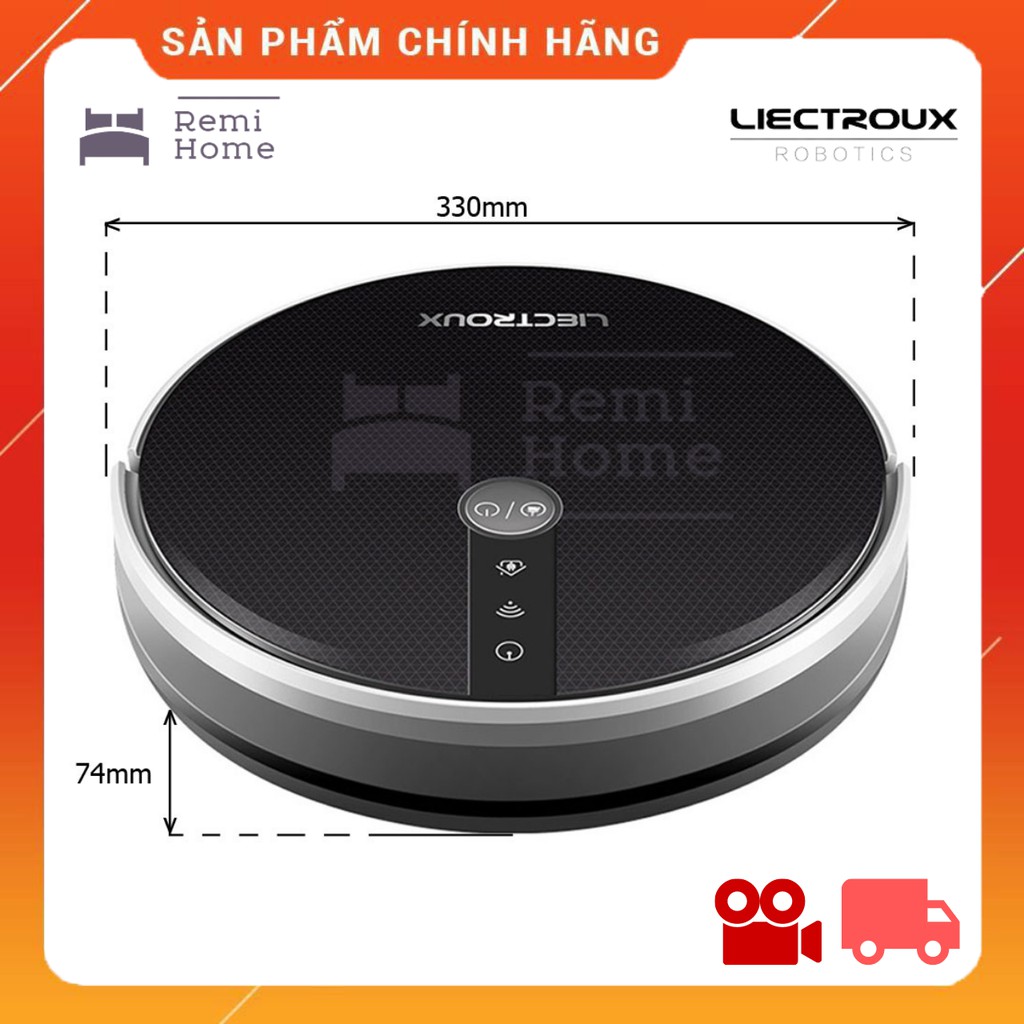 ROBOT HÚT BỤI Lau Nhà Liectroux C30B Của Đức - Thông Minh, Chính Hãng Hàng Cao Cấp Giá Rẻ Nhất New 100% - Bảo Hành 12