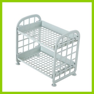 Kệ Nhựa Để Vật Dụng Mini 2 Tầng