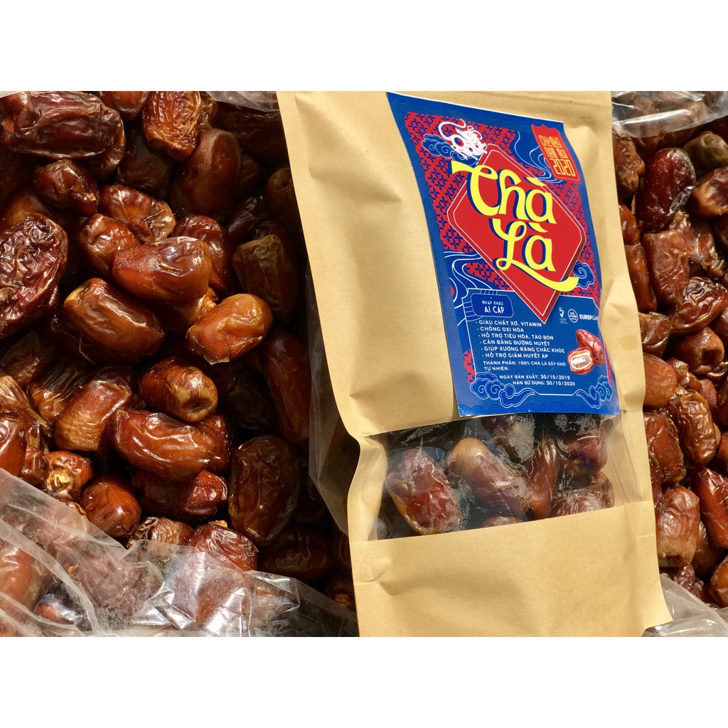 Chà Là Sấy Dẻo Ai Cập Baraka 500gr