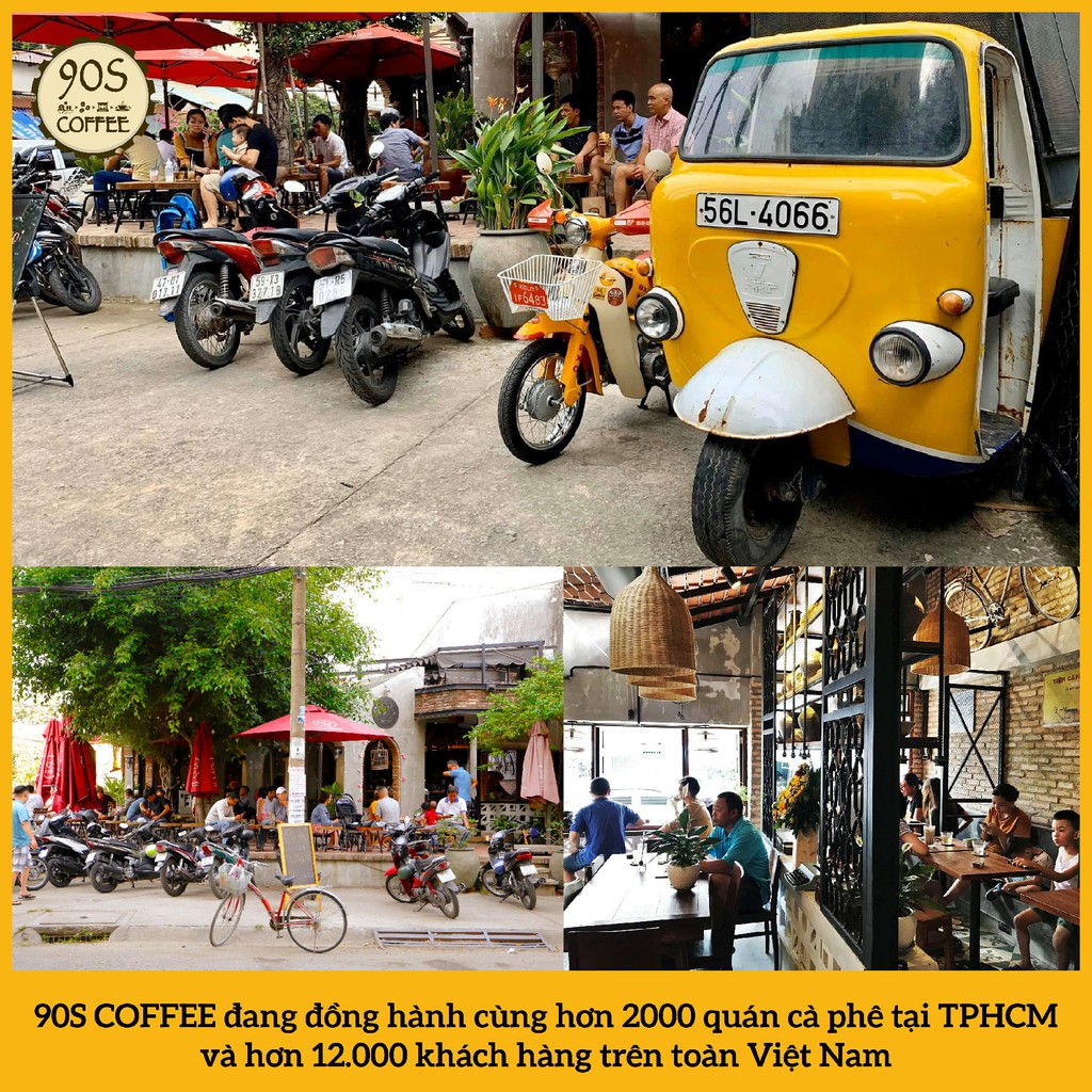 [HOT] Túi  250Gr Cà Phê Moka Cầu Đất Nguyên Chất Rang Mộc | 100% Cà Phê Sạch | 90S Coffee Vietnam | BigBuy360 - bigbuy360.vn