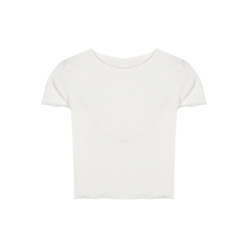 Áo hai dây in họa tiết dáng rộng/áo thun tay ngắn thời trang cho nữ