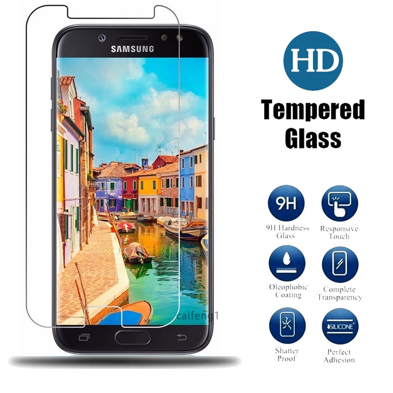Kính cường lực bảo vệ màn hình cho Samsung Galaxy J5 J3 J2 J7 Core J3 Pro A7 A5 A3 Plus 2017 2018 J1