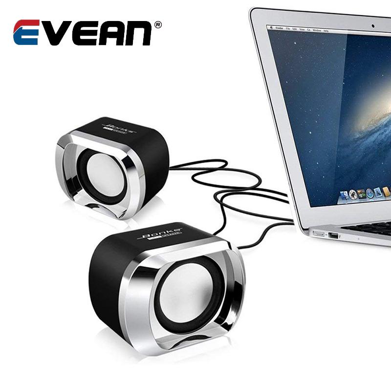 Cặp loa mini giác cắm USB và 3.5mm dùng cho máy tính xách tay và máy tính bàn