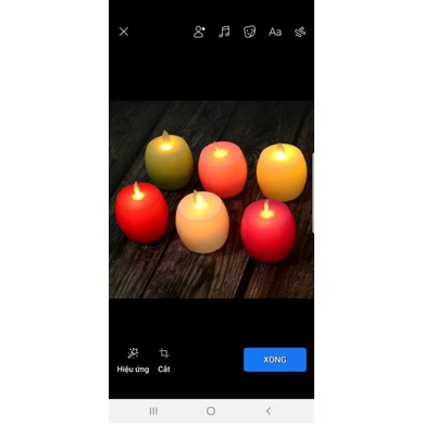 Nến Táo điện tử 7cm