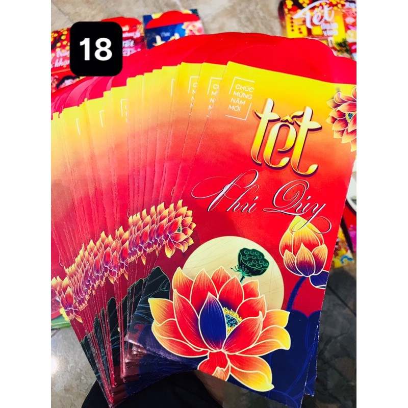 [SALE] Combo 10 bao lì xì đầu năm hàng đẹp giá rẻ