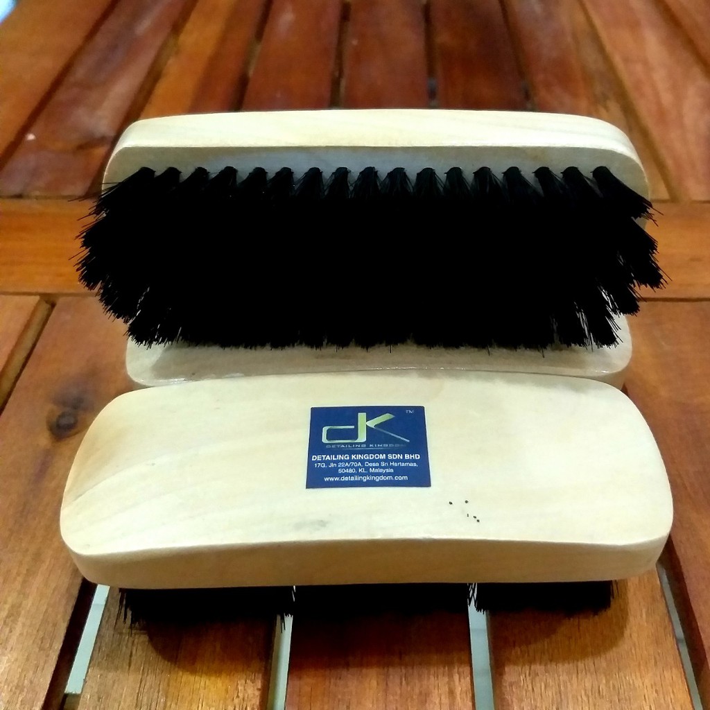 Bàn chải vệ sinh ghế da và nội thất oto - Detailing Kingdom Leather Brush