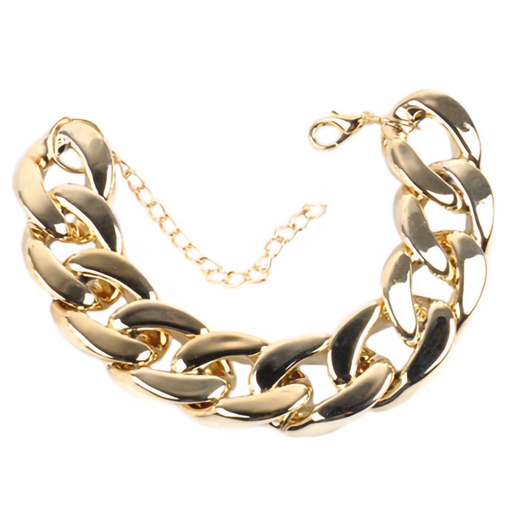 Vòng tay kim loại đơn giản cá tính sành điệu thời trang