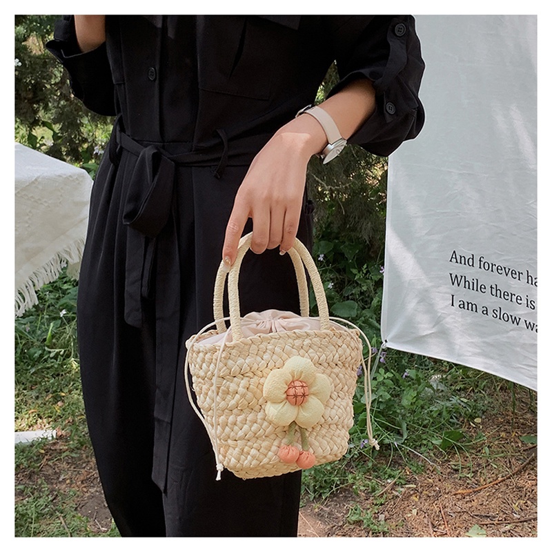 Túi Xách Cói Thời Trang Mùa Hè Hàn Quốc Chất Lượng Cao Cho Nữ