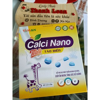 canxi nano milk tảo biển cho bé từ 6tháng tuổi(hỗ trợ sự phát triển xương và răng)
