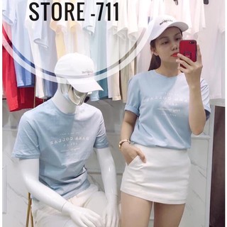 Áo thun cặp nam nữ chât thun cotton cao cấp 325