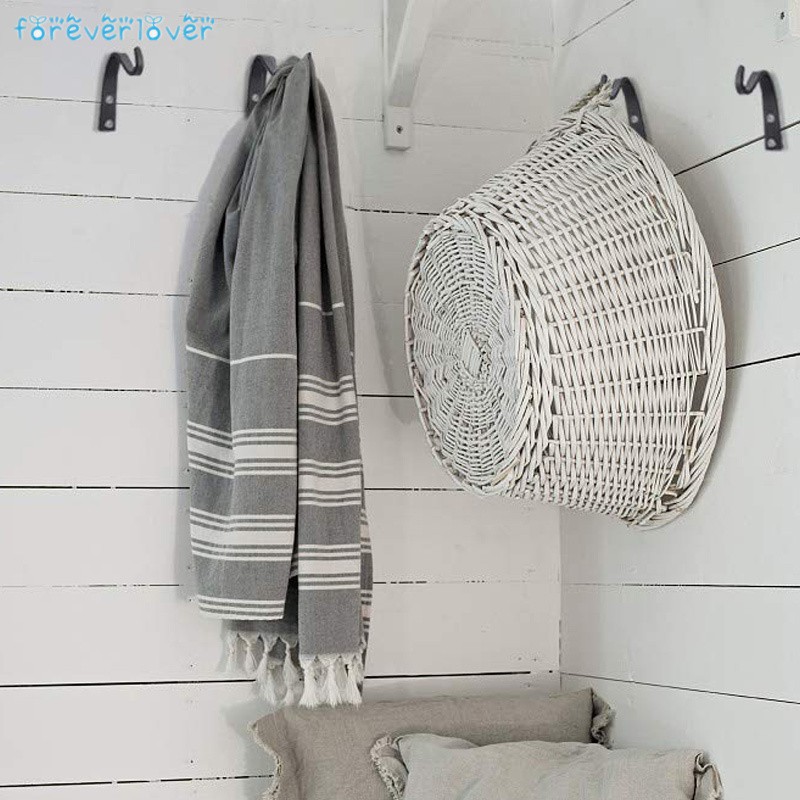 Set 10/20 móc treo đồ gắn tường bằng sắt trang trí nội thất | BigBuy360 - bigbuy360.vn