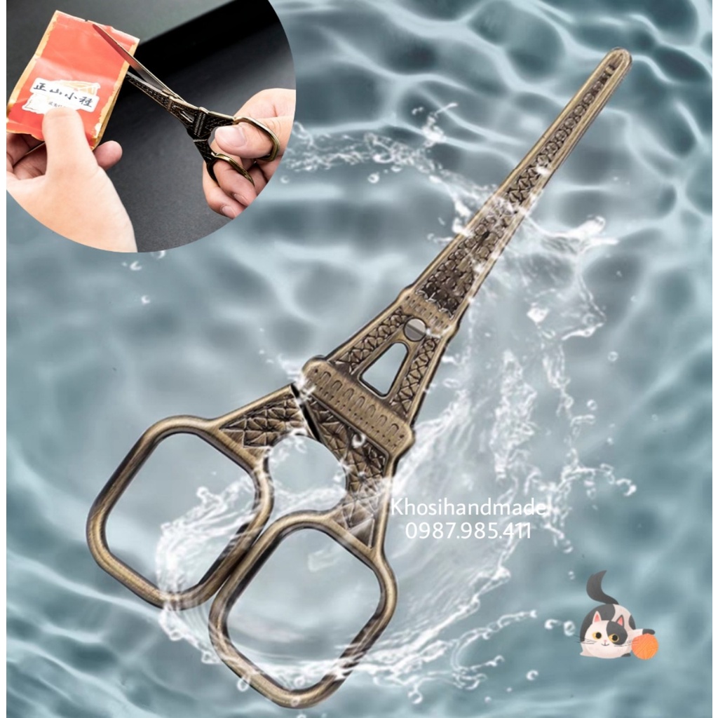 Kéo Cắt Hình Tháp