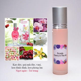 Tinh Dầu Nước Hoa Pháp Cherry in The Air by Escada