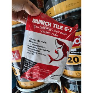 Keo chà ron, chít mạch gạch chống thấm munich tile G-7