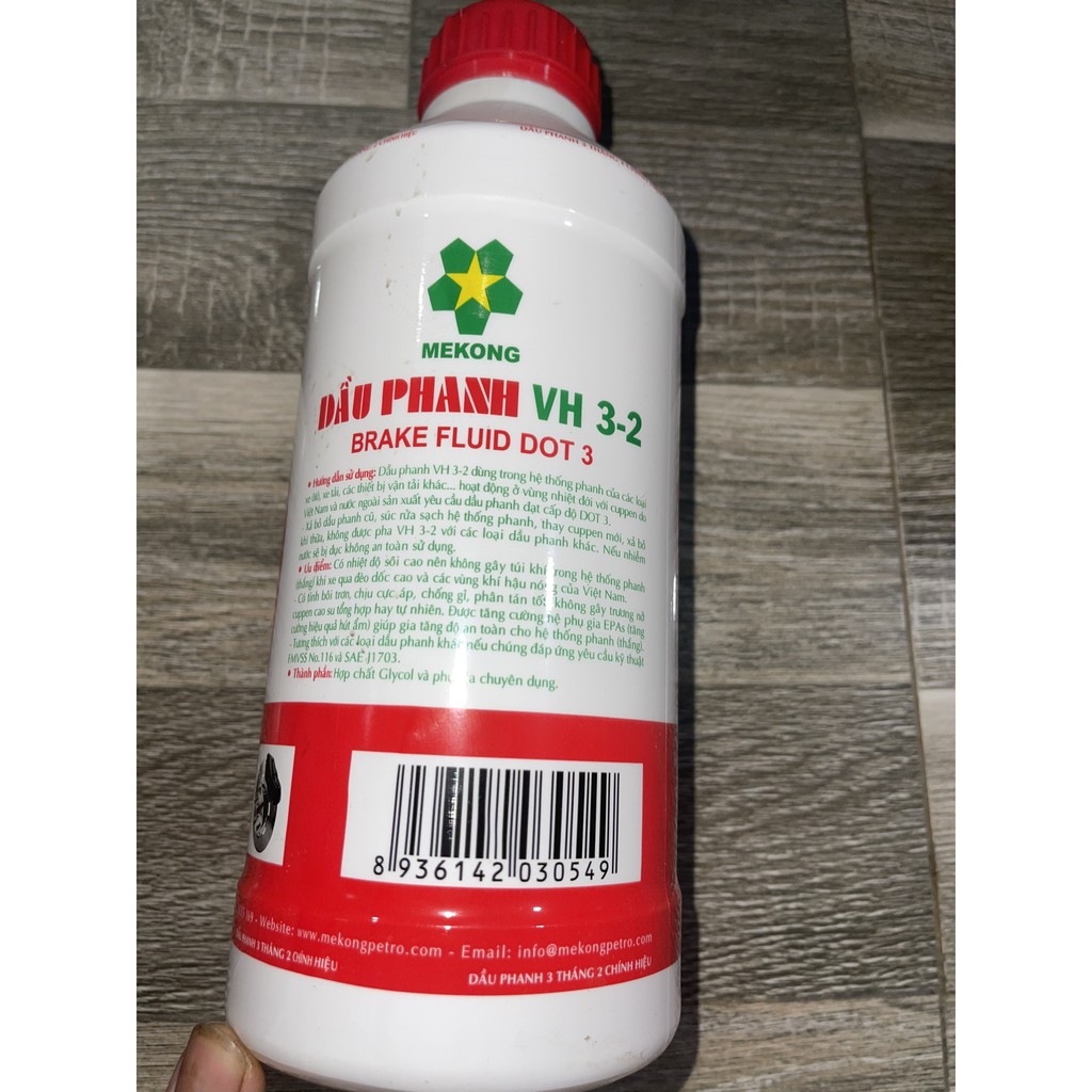 Sản phẩm gia đình làm: combo 12 Dầu phanh ô tô 830ml