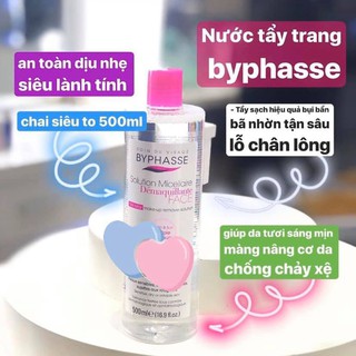 Nước tẩy trang BYPHASSE Solution Micellaire - LAMII BEAUTY