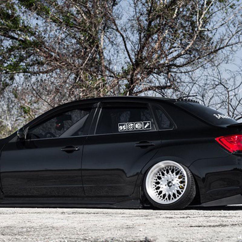 # 95 Xăng Dầu Xe Dán Dán Kính Xe Jdm Loại Xăng Dầu Decal