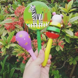 Combo 3 lục lạc gỗ