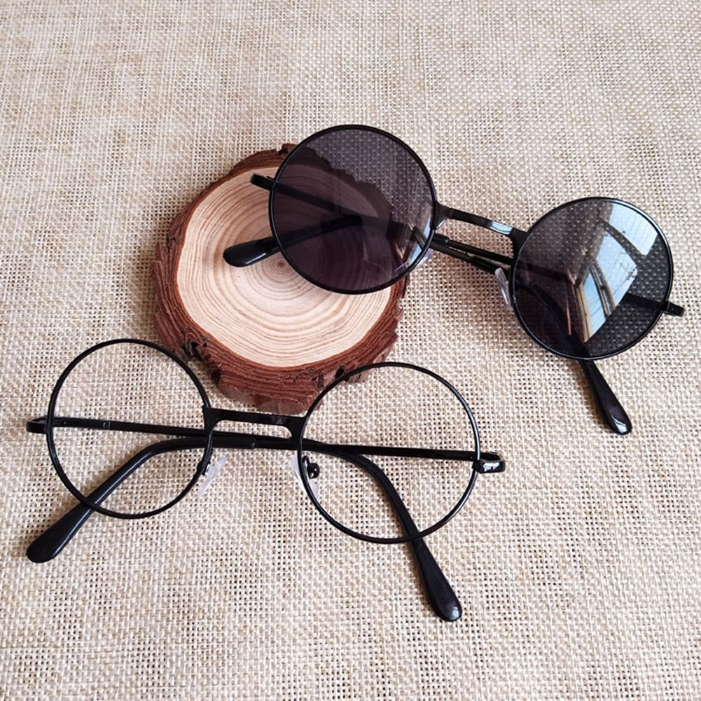 Mắt kiếng gọng tròn thời trang cổ điển cho nữ