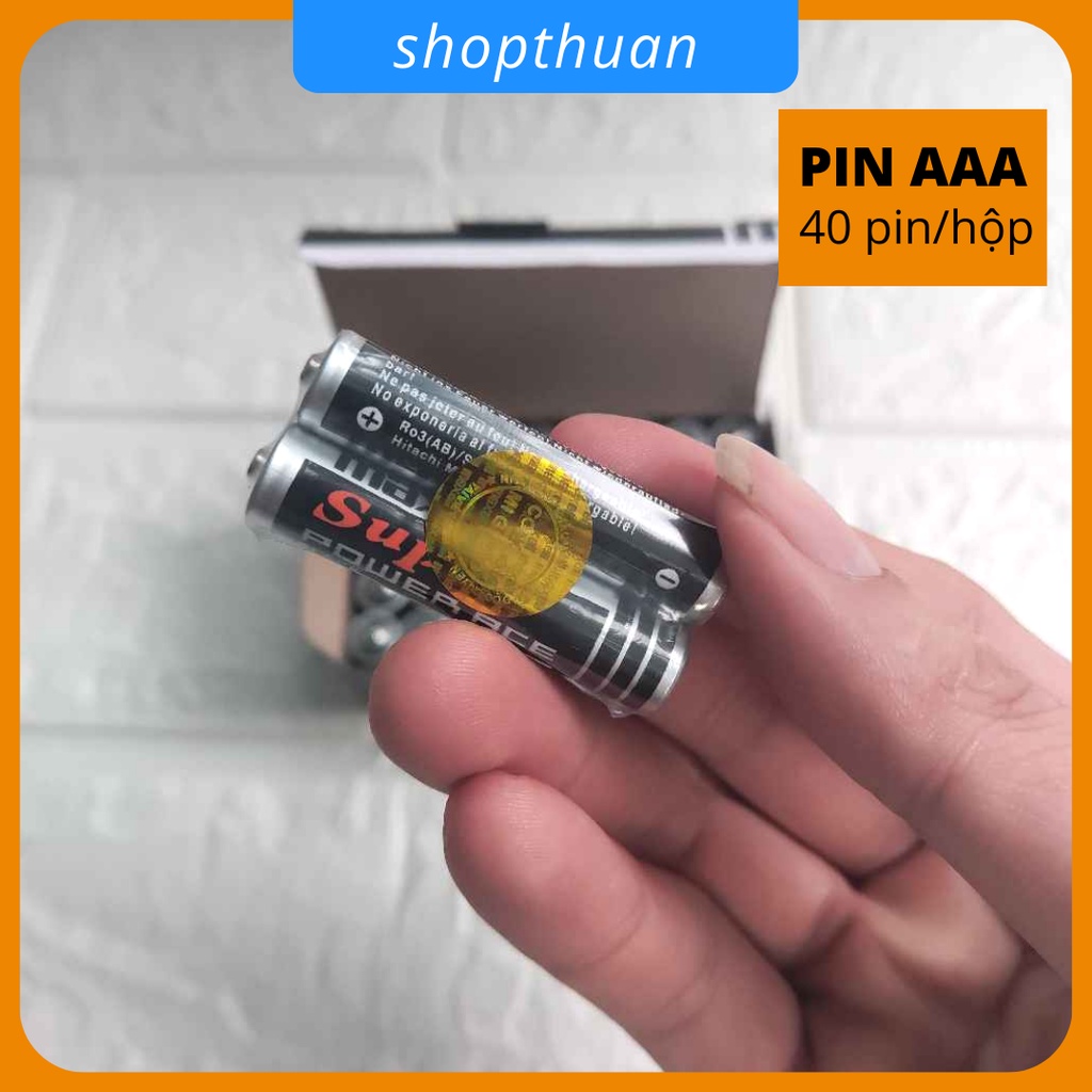 Hộp 40 pin AAA maxell 1.5V - pin không sạc được