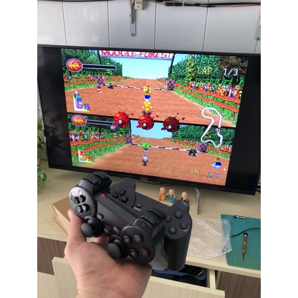 Máy chơi game PSP PS1 NESSNES... BOX GAMING HDMI có LED new fullbox kèm 1 tay game không dây, kèm sẵn thẻ nhớ 32gb ... .